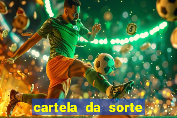 cartela da sorte time de futebol que mais saem